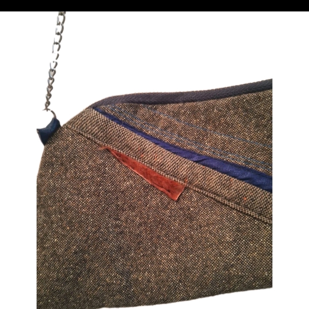 TRICYCLE Chic Tweed Bag with Colors Accents - Picture 2 of 5